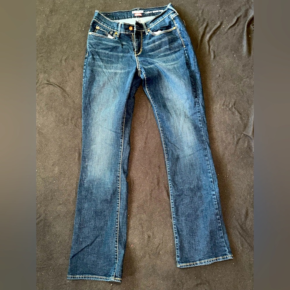 Levi Denizen Curvy Boot Cut 28X32 Blue Jean Pant Women Girl GOOD CONDITION